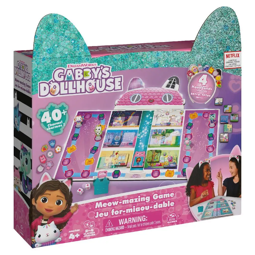 imagen de Gabi casa de muñecas: Juego de mesa Macskasztikus - Spin Master 4