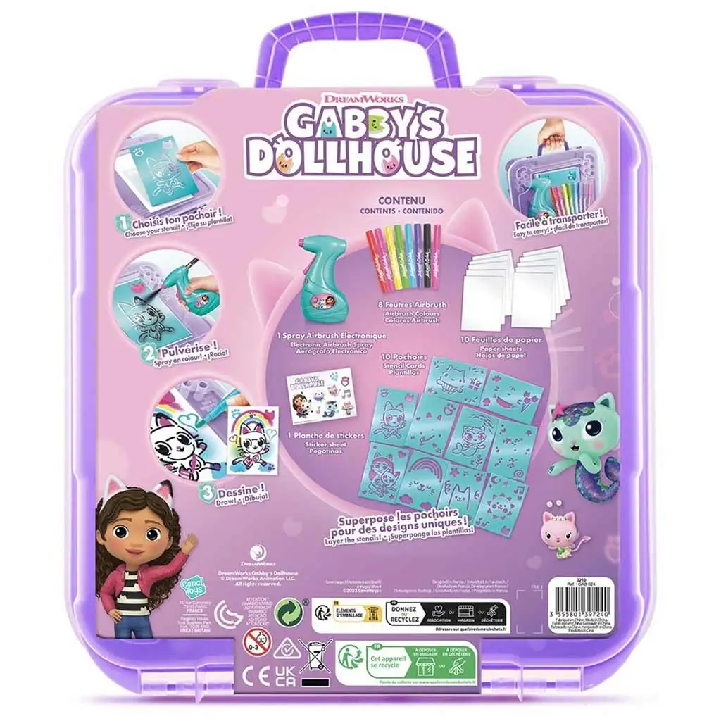 imagen de Gabi Casa de Muñecas: Kit de coloreado con aerógrafo en bolsa 3