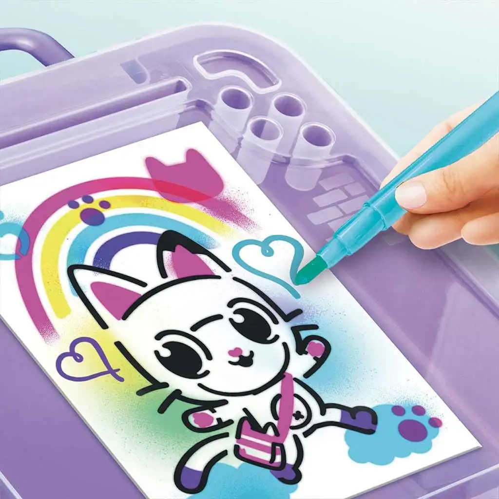 imagen de Gabi Casa de Muñecas: Kit de coloreado con aerógrafo en bolsa 8