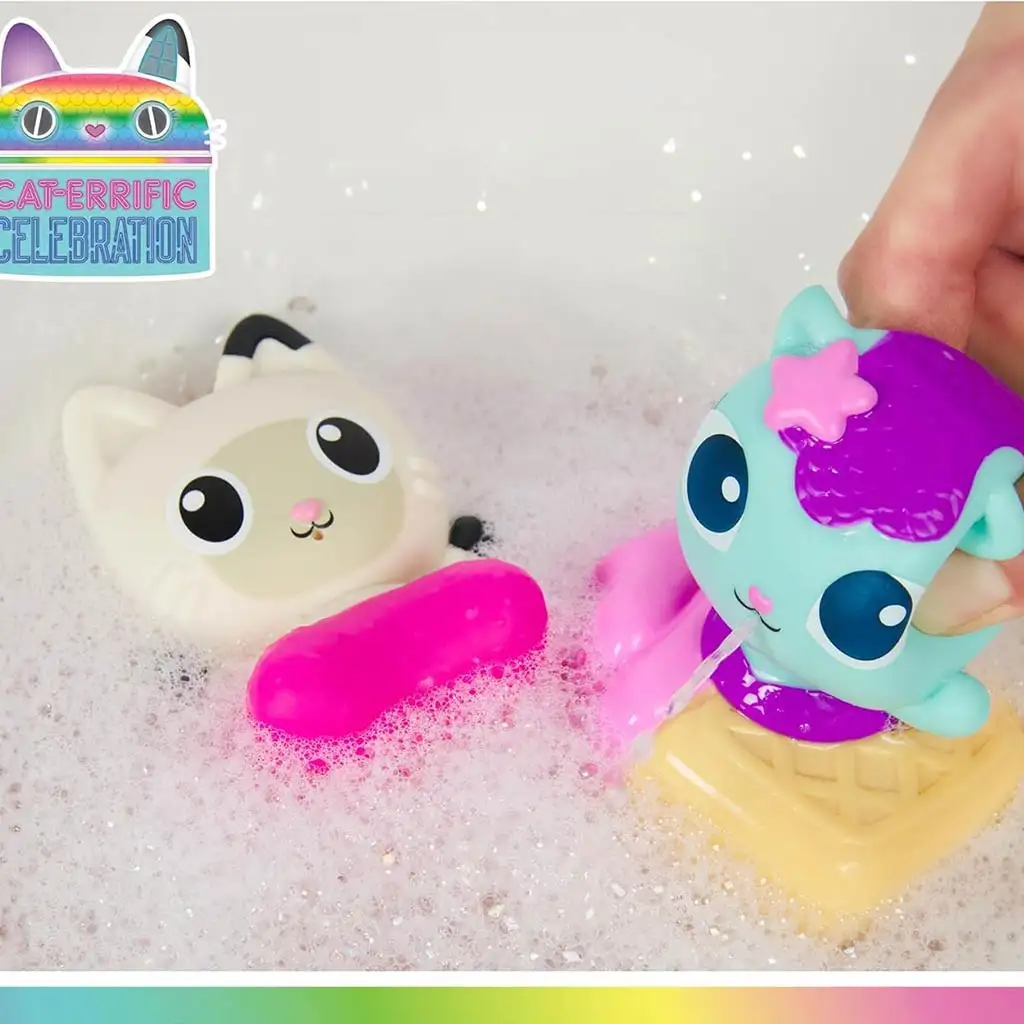 imagen de Gabi casa de muñecas: Mercat y Pandy Paws juguetes de baño chorros - Spin Master 3