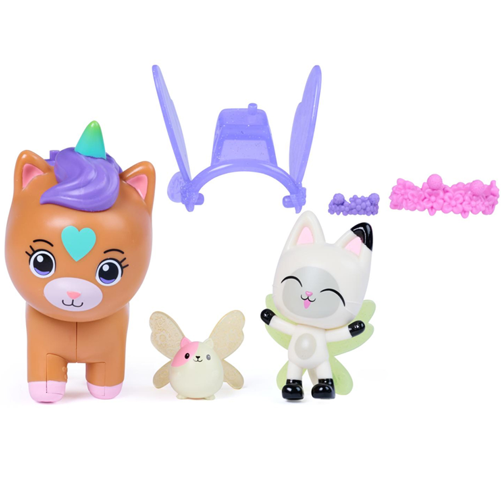 imagen de Gabi casa de muñecas: Pandy Paws y Kico juego de figuras - Spin Master 2