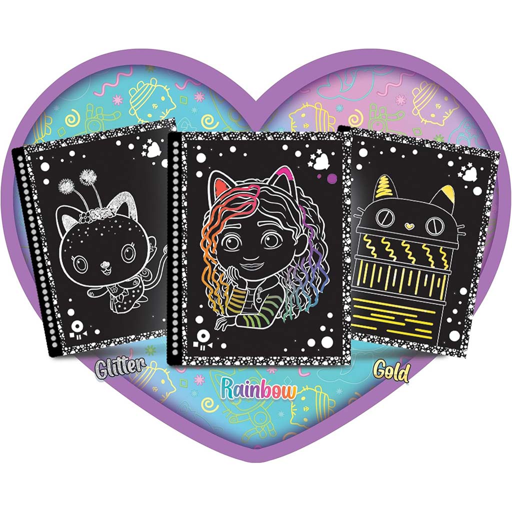 imagen de Gabi casa de muñecas Pawtastic rasca y gana set creativo 44 páginas - Lisciani 3