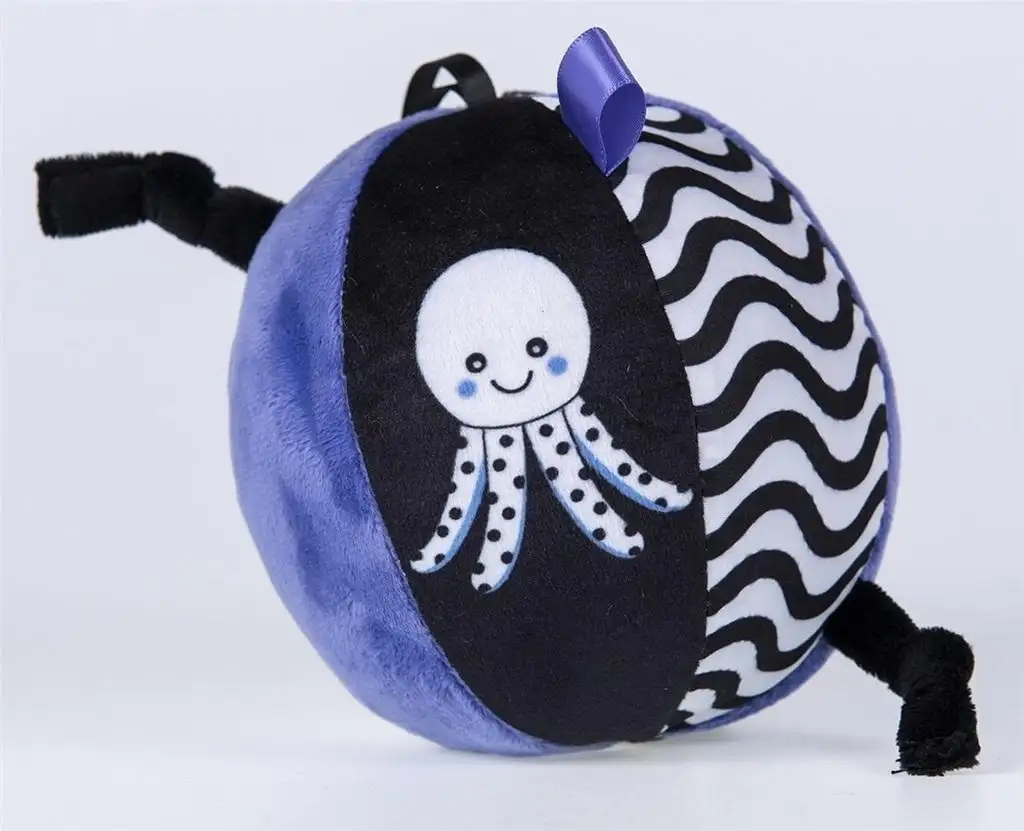 imagen de GaGaGu: Pelota de peluche sonajero 15cm 1