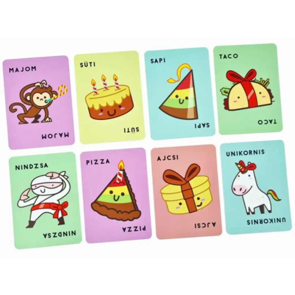 imagen de Galleta, gorro, taco, pizza, ajcsi juego de mesa 3