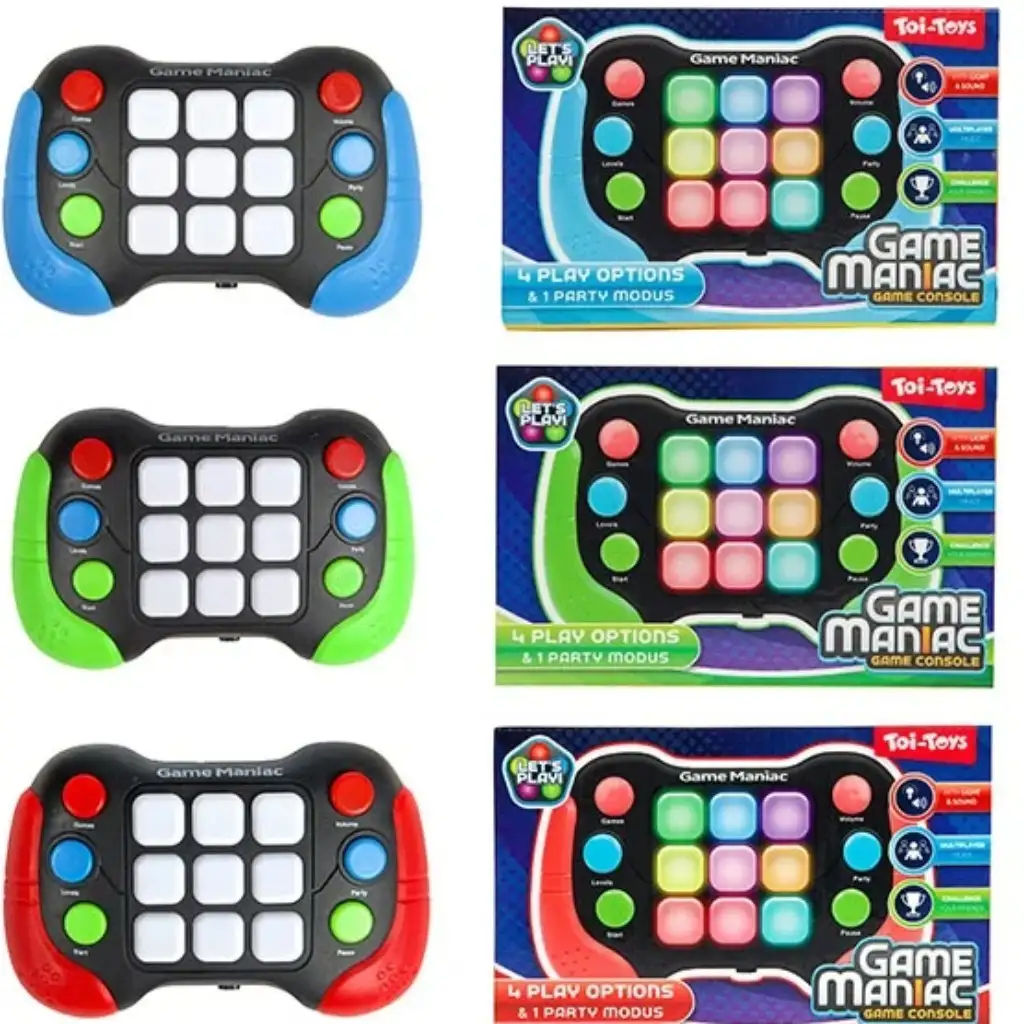 imagen de Game Maniac: Consola de juegos electrónica 4 en 1 2