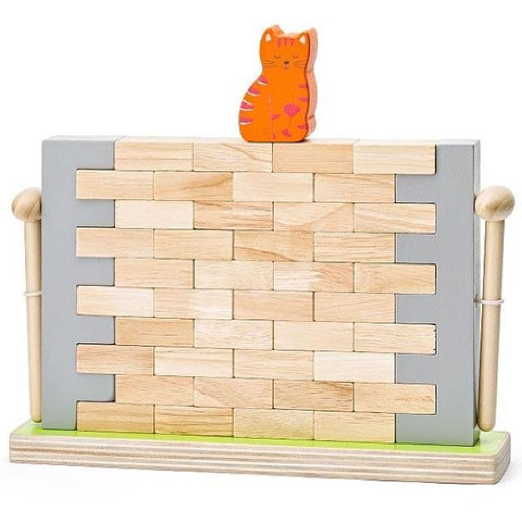 imagen de Gato equilibrante en la pared - Woodyland 1