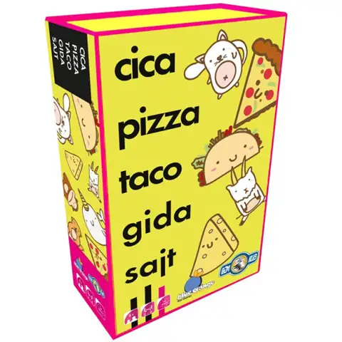 imagen de Gato, pizza, taco, cabra, queso juego de mesa 1