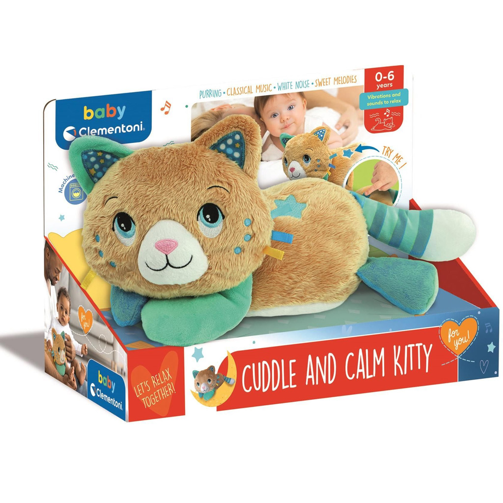 imagen de Gato ronroneante de peluche interactivo - Clementoni 1