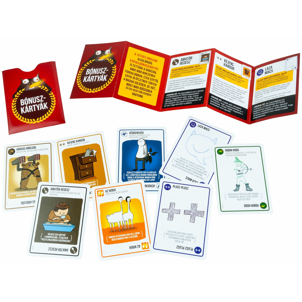 imagen de Gatos explosivos - edición del 10º aniversario juego de mesa 4