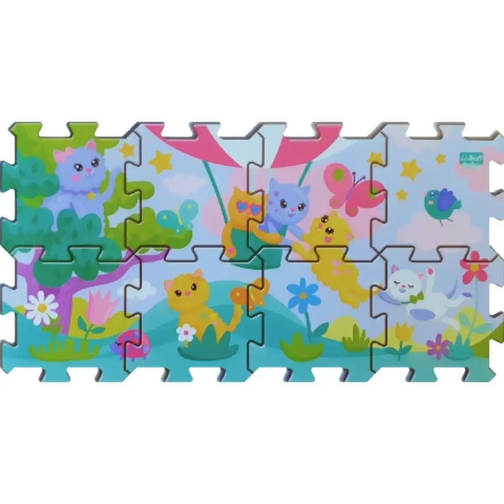 imagen de Gatos traviesos puzzle de espuma - Trefl 3