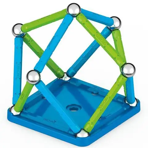 imagen de Geomag Green Line Classic juego de construcción magnético de 25 piezas 2
