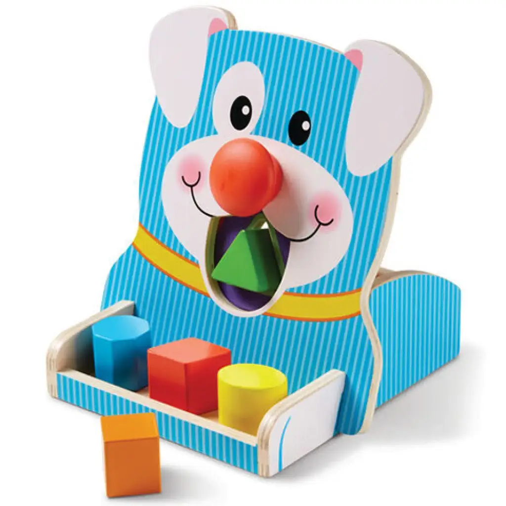 imagen de Gira y alimenta el juego de encaje de formas de madera - Melissa & Doug 2