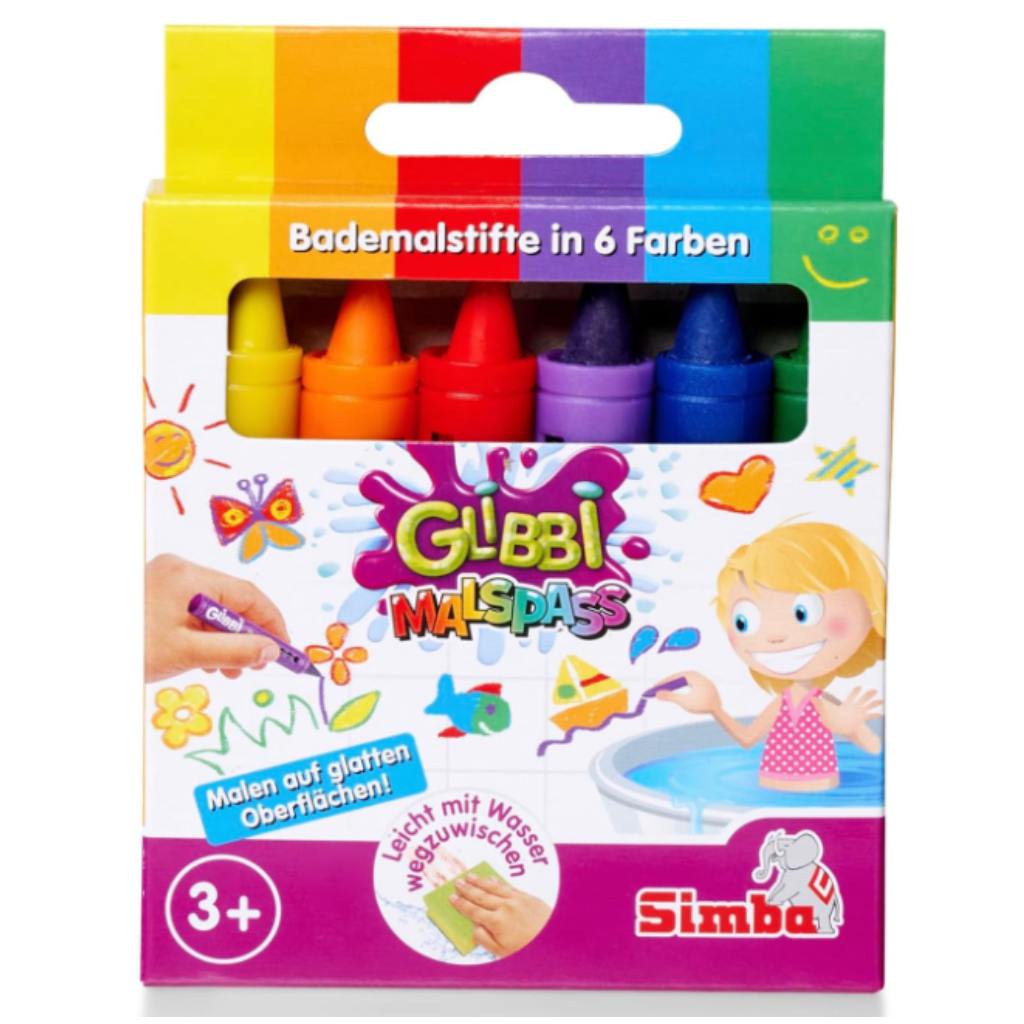 imagen de Glibbi Crayones de agua 6 unidades - Simba Toys 1