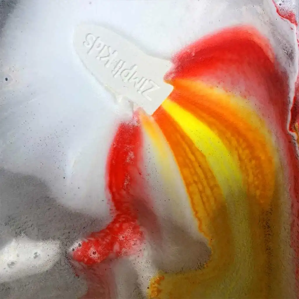 imagen de Glibbi Rocket: Bomba de baño en forma de cohete con estela de colores - Simba toys 4