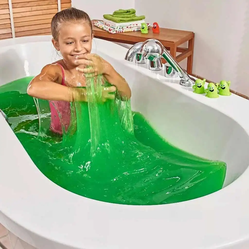 imagen de Glibbi Slime gel de baño verde - Simba toys 2