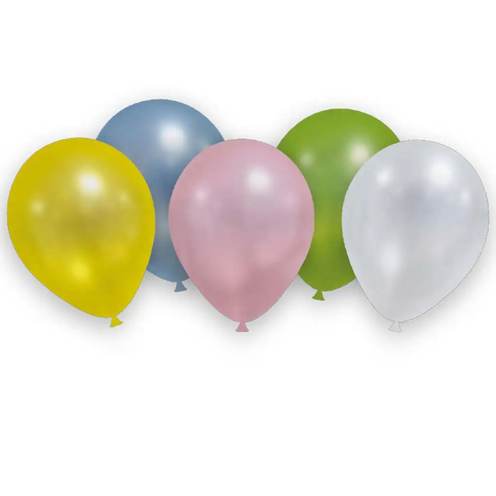 imagen de Globo de color pastel metálico – set de 8 piezas 1