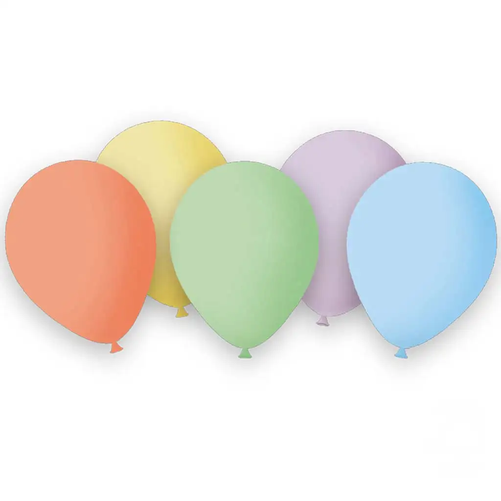 imagen de Globo de color pastel – set de 12 unidades 1