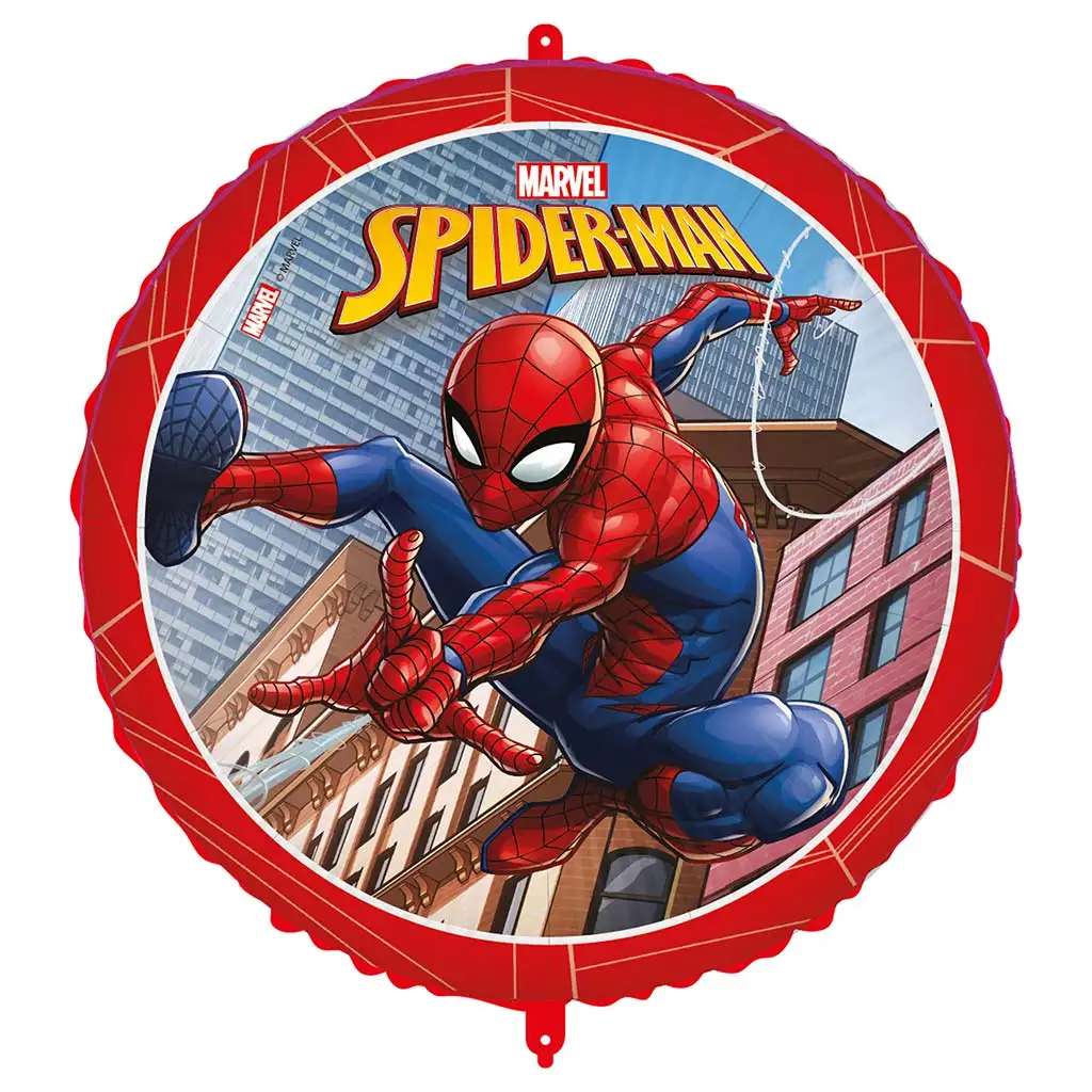 imagen de Globo de foil de cumpleaños – Con diseño de Spider-Man 46cm 1