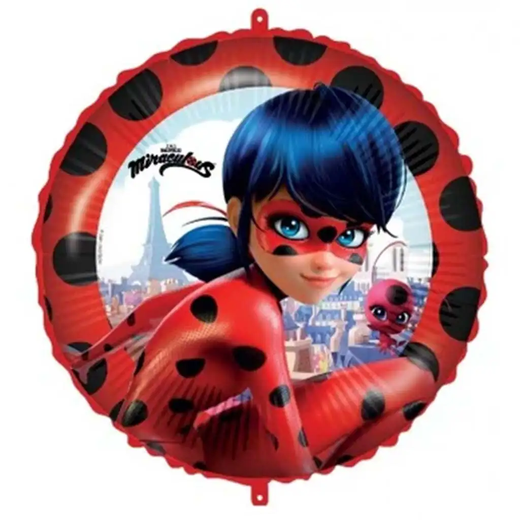 imagen de Globo de foil Miraculous – 46 cm 1