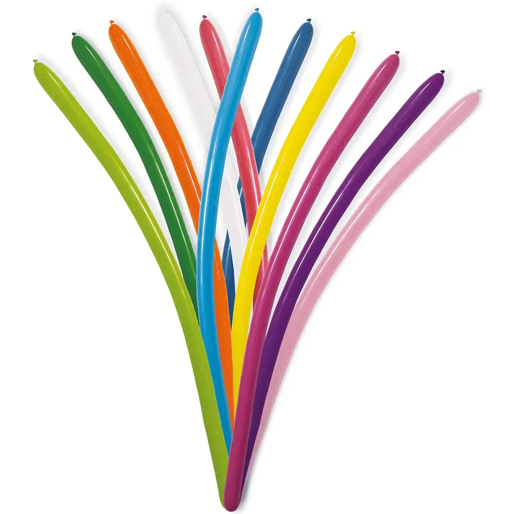 imagen de Globos de colores modelables – set de 15 unidades 1
