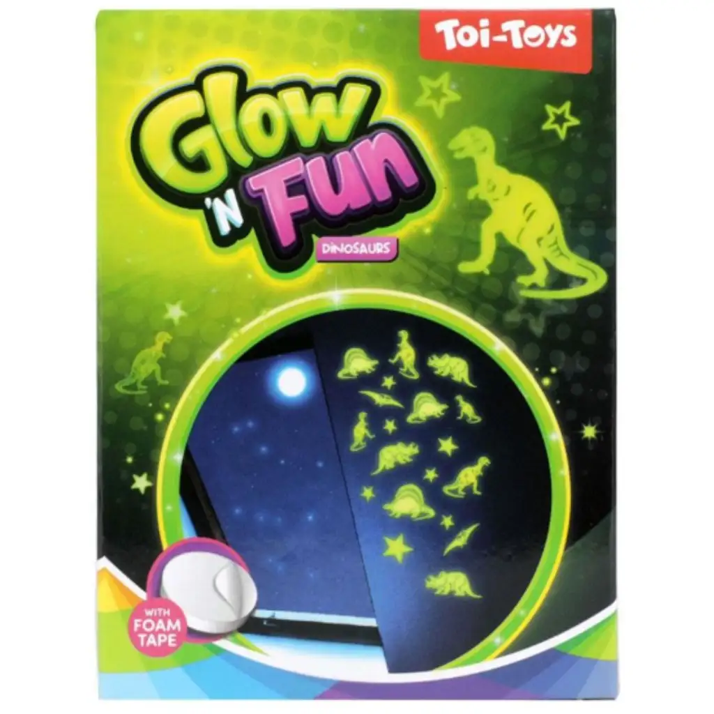 imagen de Glow'N Fun Decoración de Dinosaurios 1