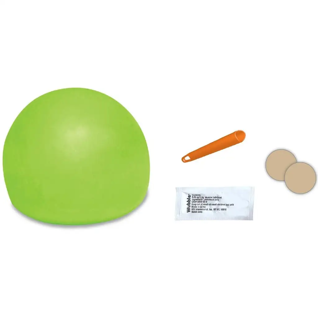 imagen de Glowzilla Wubble pelota de burbujas iluminada color verde neón de 75 cm 3
