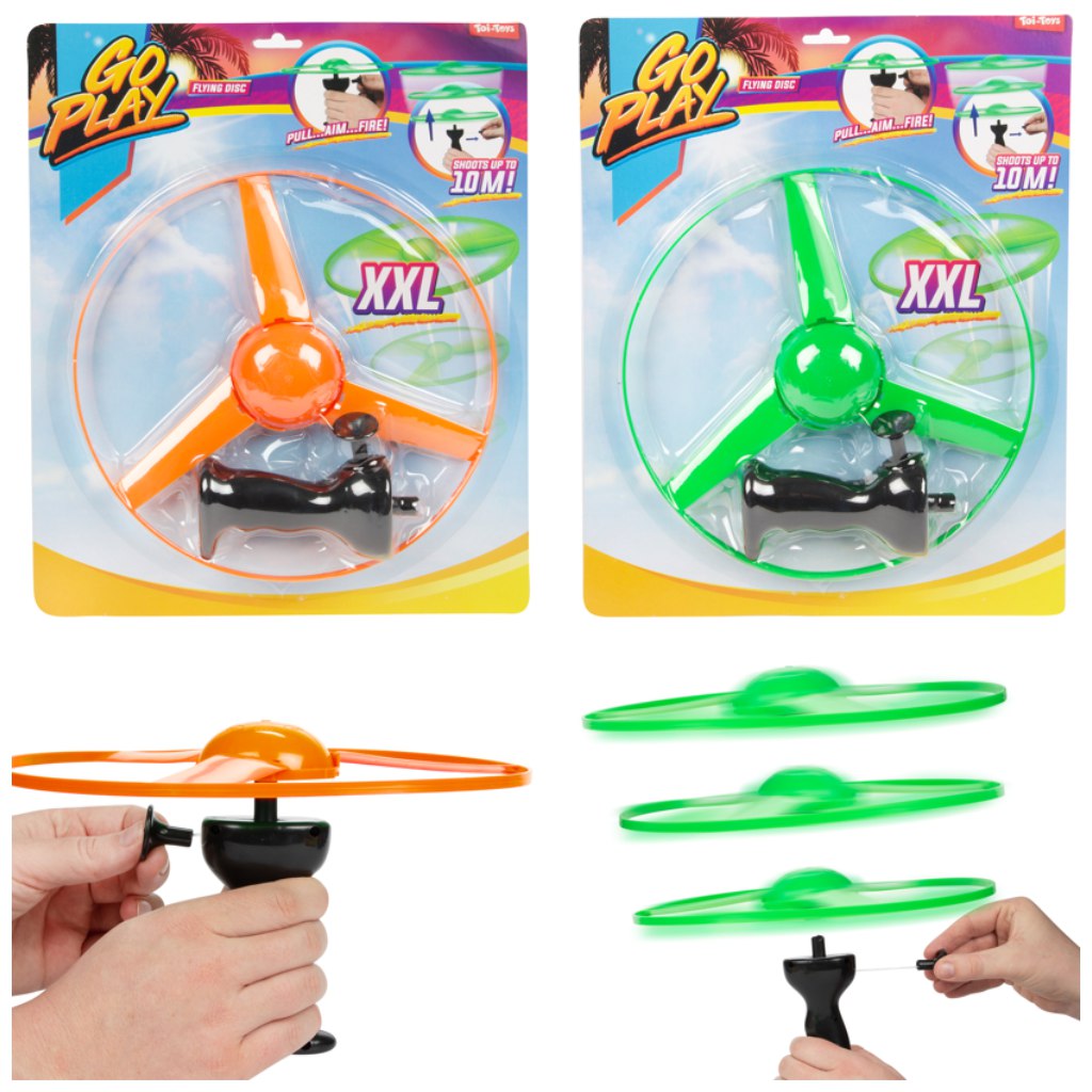 imagen de Go Play Juego de lanzamiento de hélices de helicóptero en varios colores 1ud 2