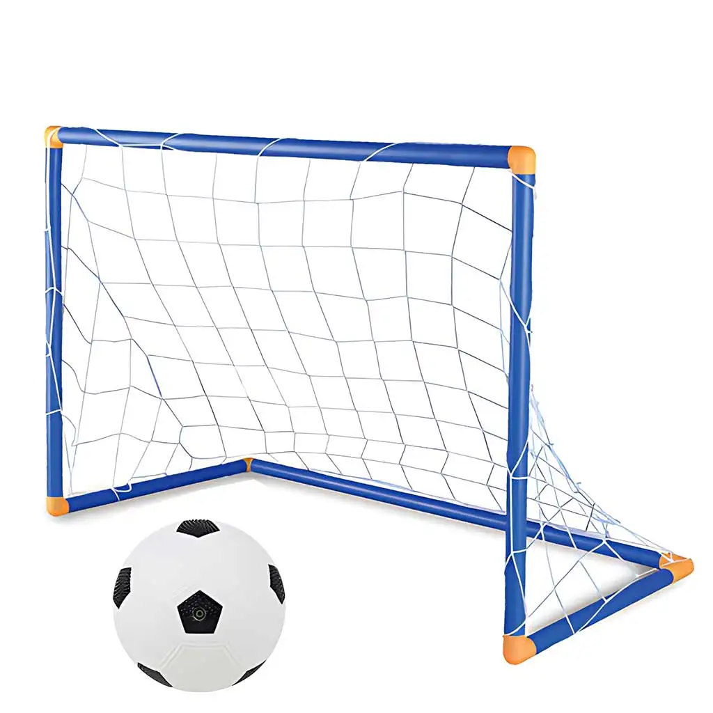 imagen de GoalBuddies: Set de Portería de Fútbol con Balón y Bomba 45x32x25cm 2