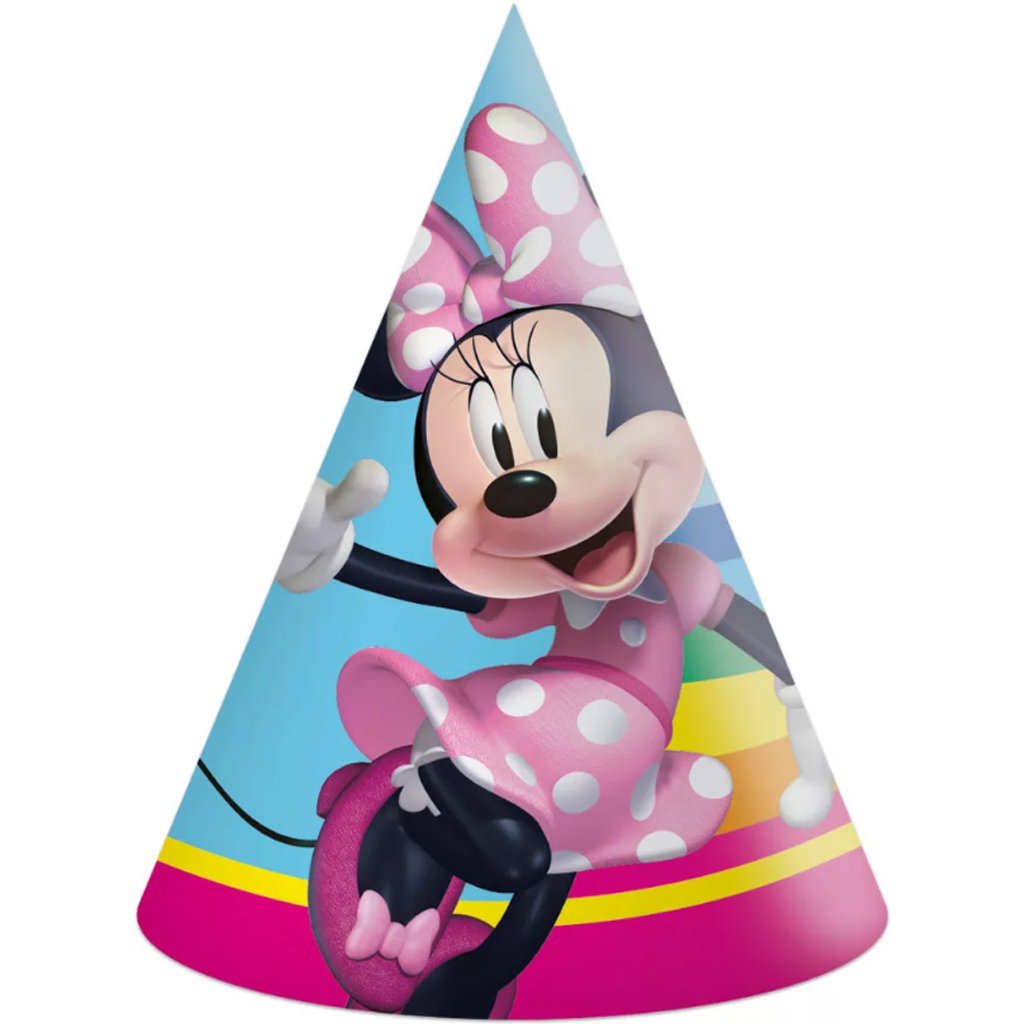 imagen de Gorro de fiesta Minnie Mouse 6 unidades 1