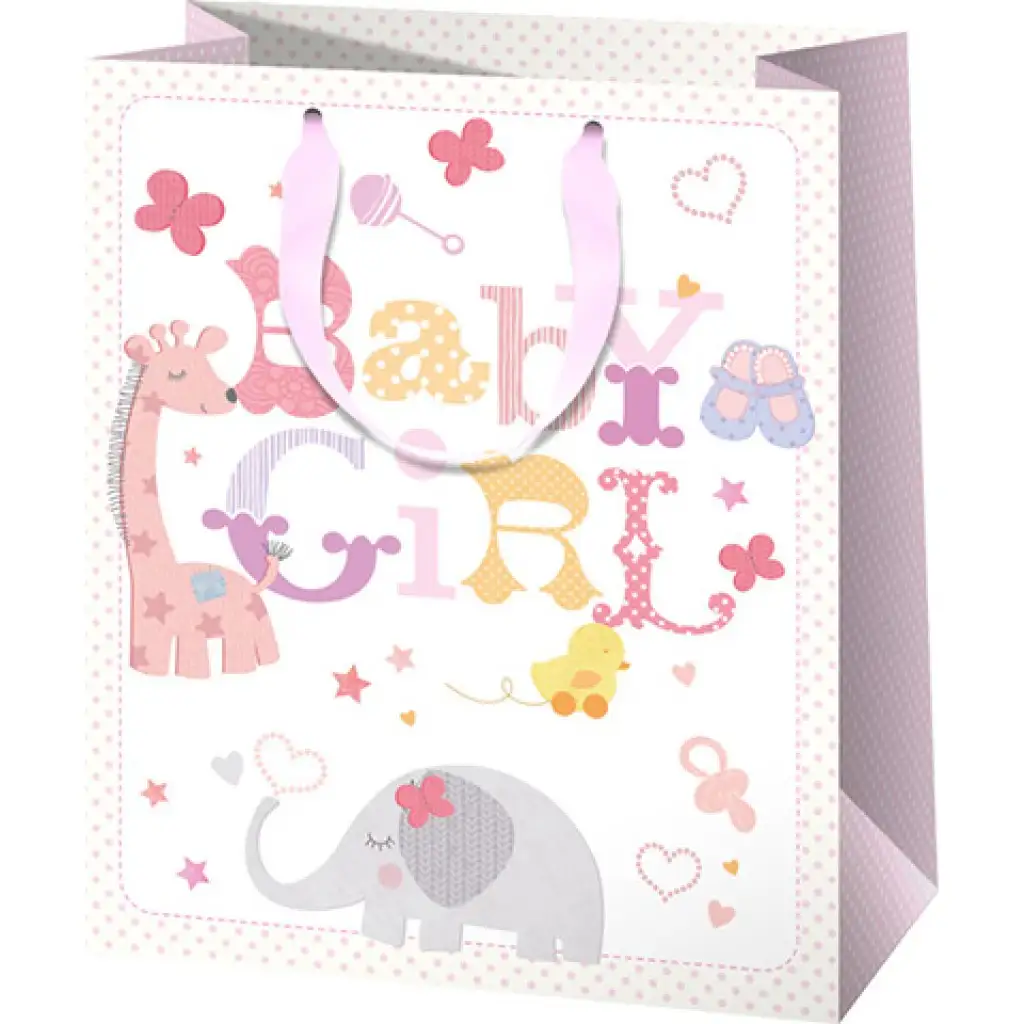 imagen de Gran bolsa de regalo para niña 26x13x32cm 1