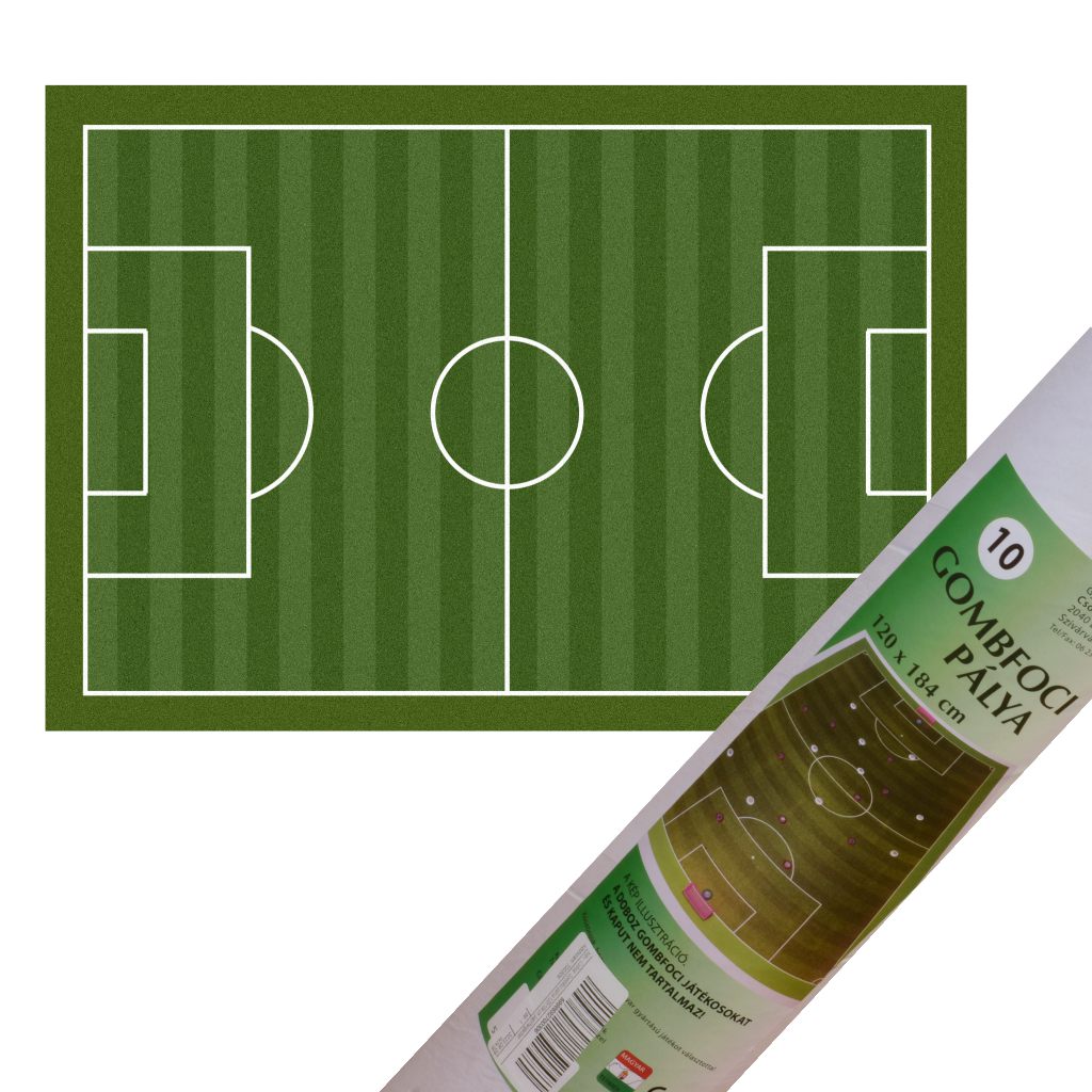 imagen de Gran campo de fútbol de botones 120x184cm en almacenamiento 1