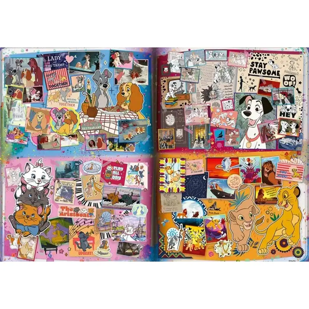 imagen de Gran libro de Disney puzzle de 6000 piezas - Trefl 2