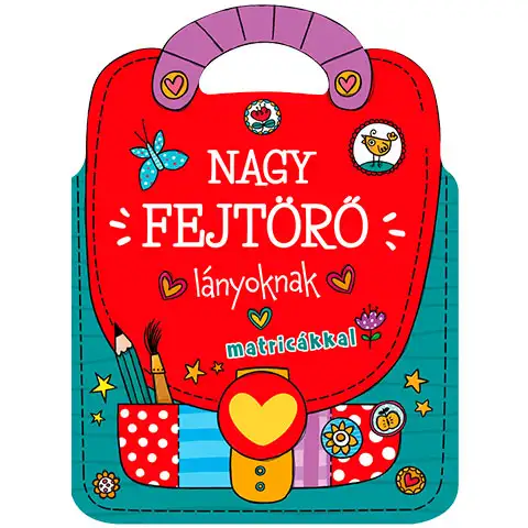 imagen de Gran rompecabezas - cuaderno de pegatinas para niñas 1