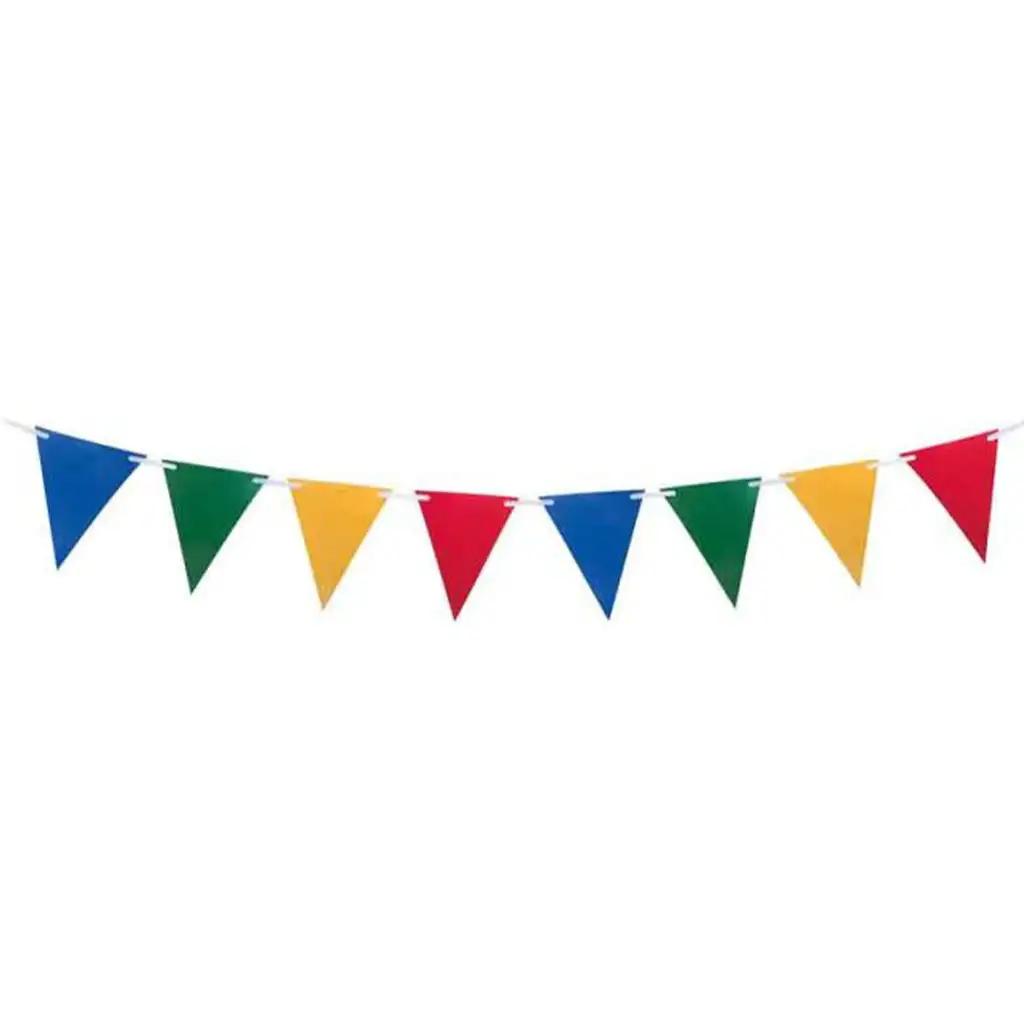 imagen de Guirnalda de banderas de fiesta multicolor 230cm 1