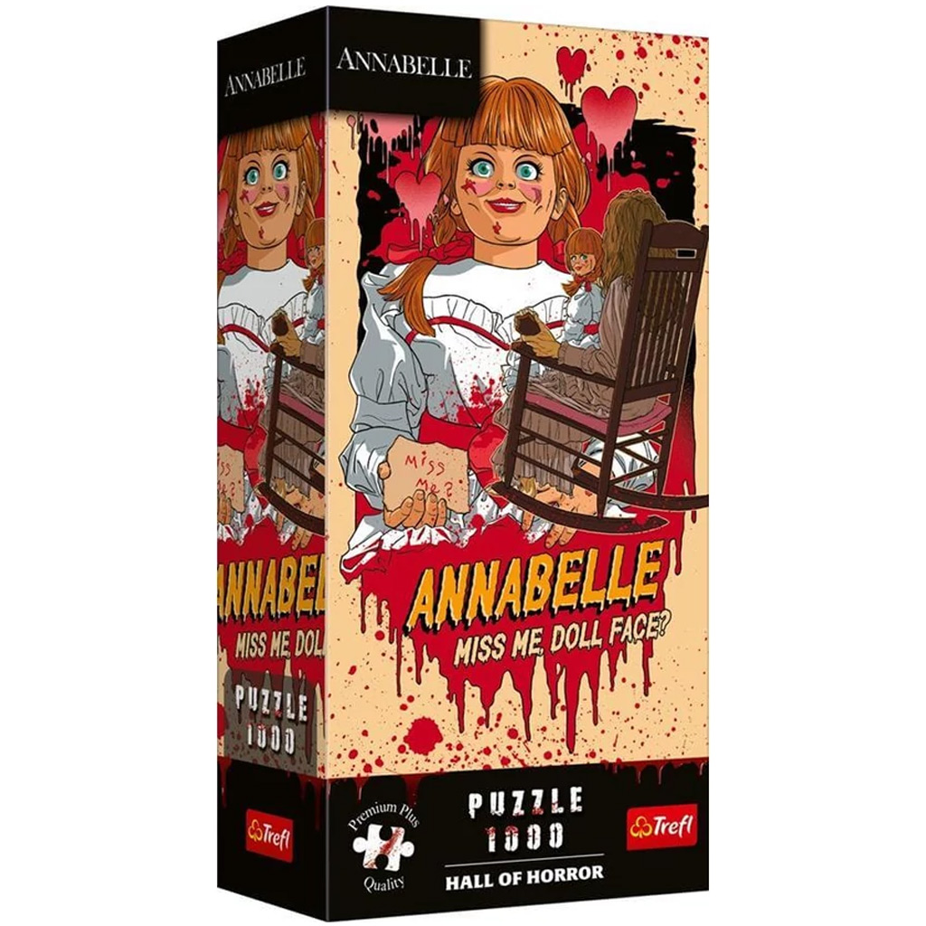 imagen de Hall of horror Annabelle premium plus 1000 piezas puzzle - Trefl 1