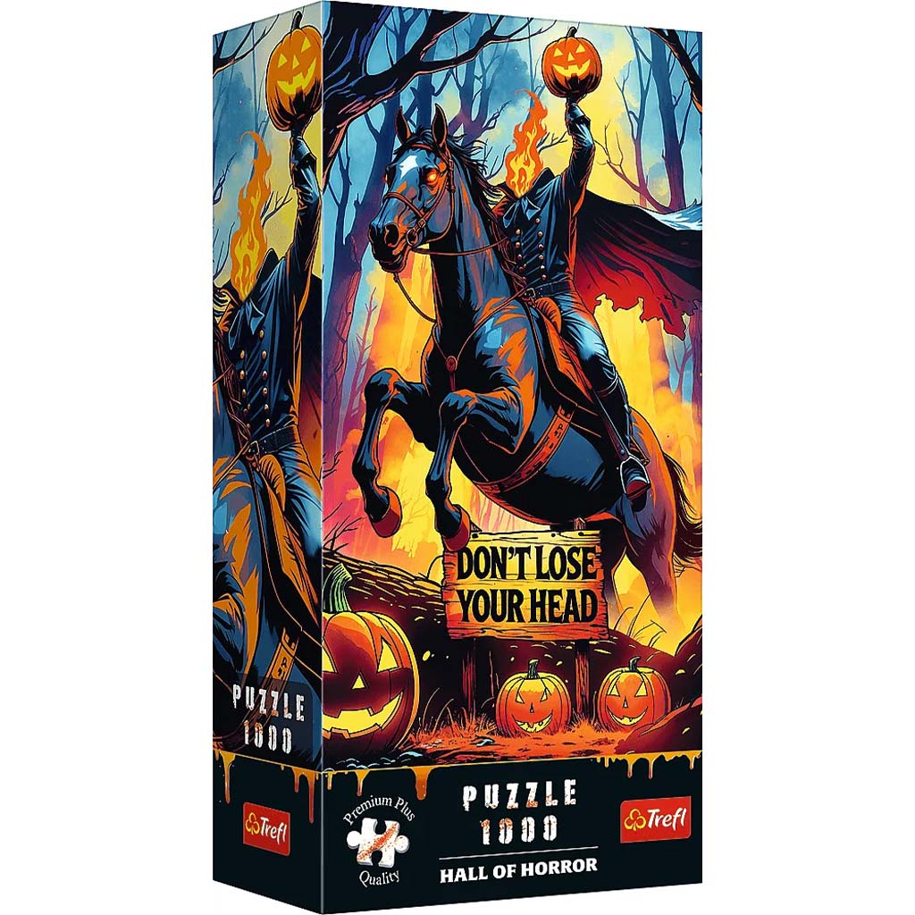 imagen de Hall of Horror - La leyenda de la aldea de los sueños - Puzzle premium plus de 1000 piezas - Trefl 1