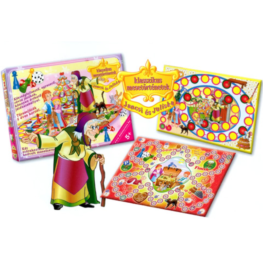 imagen de Hansel y Gretel Dos juegos de mesa maravillosos - D-Toys 1