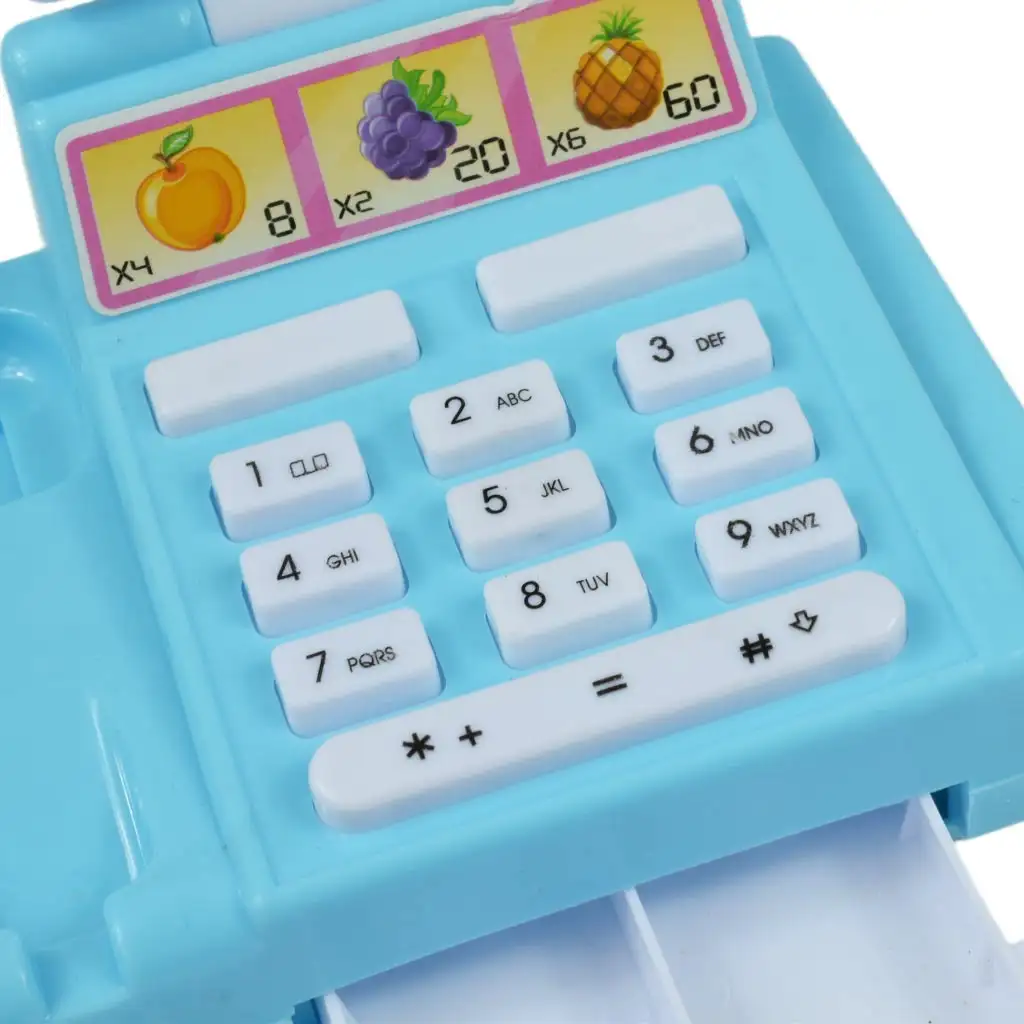 imagen de Happy Shopping: Caja registradora con cajón abierto en dos versiones 12,5cm 4