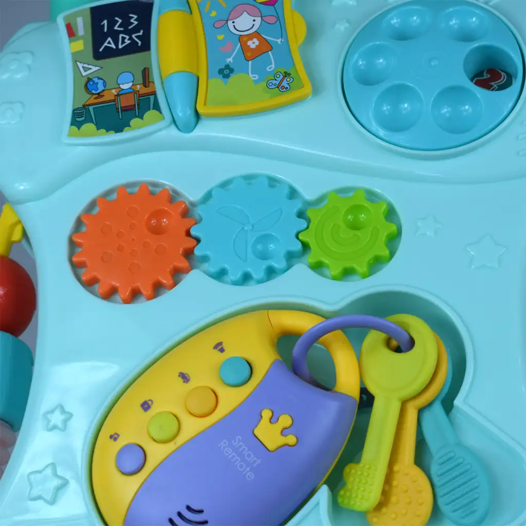 imagen de Happy World: Andador de desarrollo de habilidades en verde menta 5