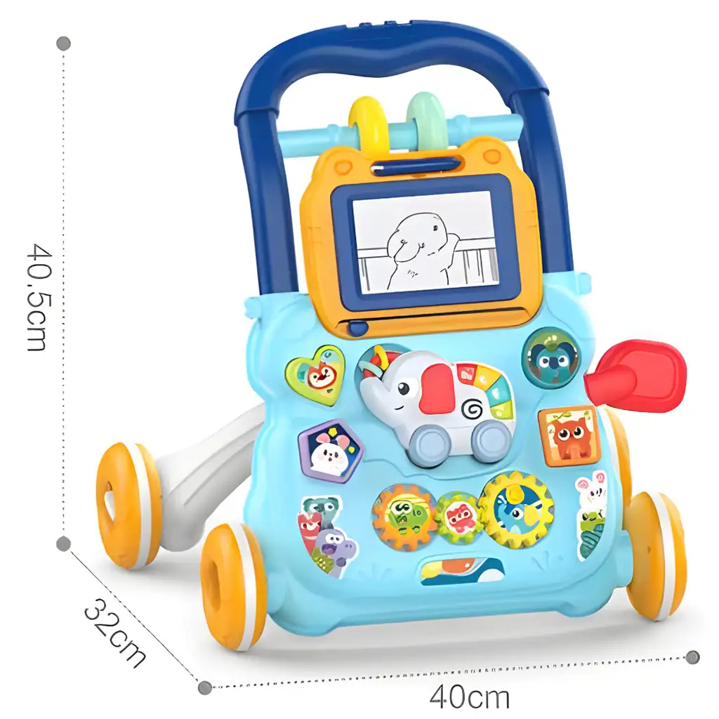 imagen de Happy World: Elefante azul musical para el desarrollo de habilidades 3