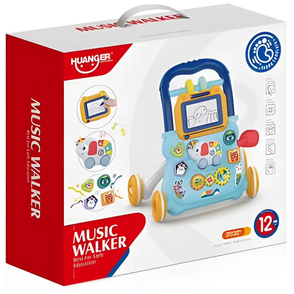 imagen de Happy World: Elefante azul musical para el desarrollo de habilidades 4