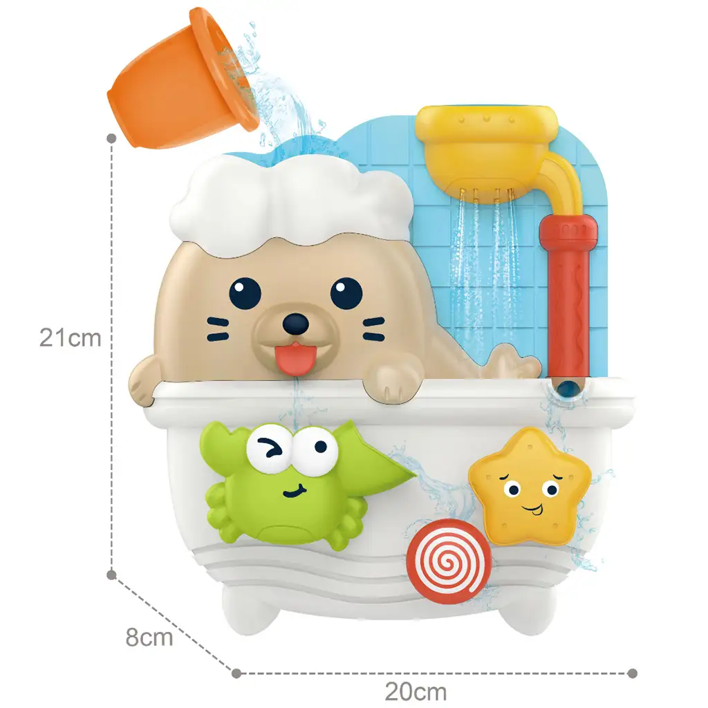 imagen de Happy World: Juego de baño Foca Móka 3