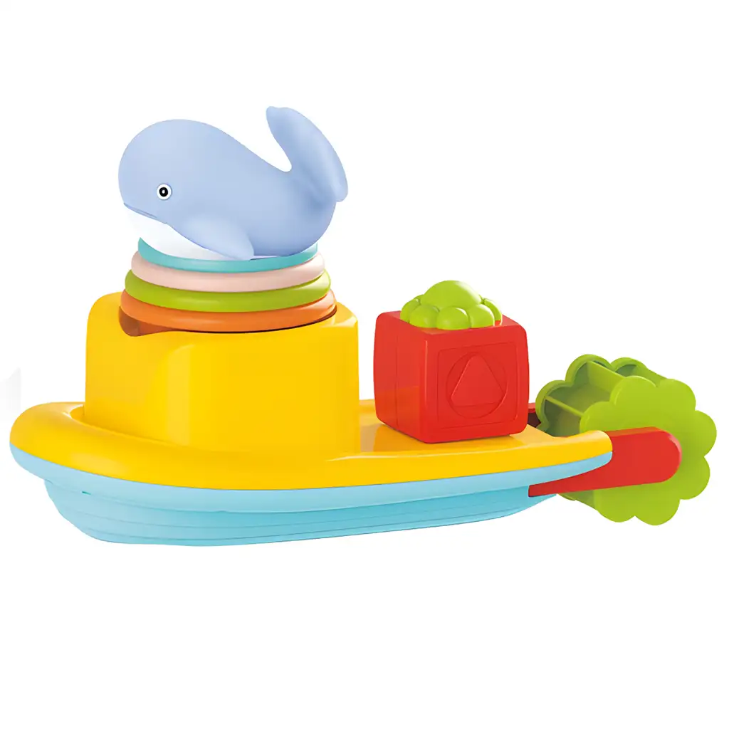 imagen de Happy World: Juguete de baño con ballena 2