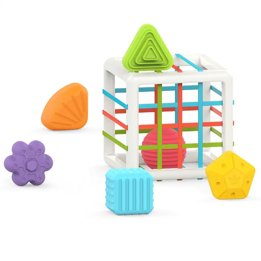 imagen de Happy World: Juguete de desarrollo de habilidades con formas divertidas 2