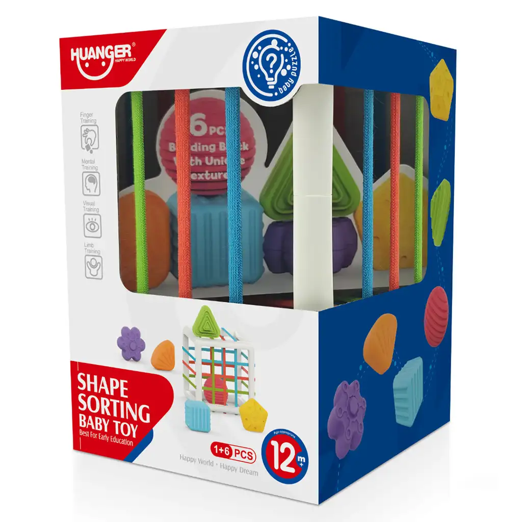 imagen de Happy World: Juguete de desarrollo de habilidades con formas divertidas 3
