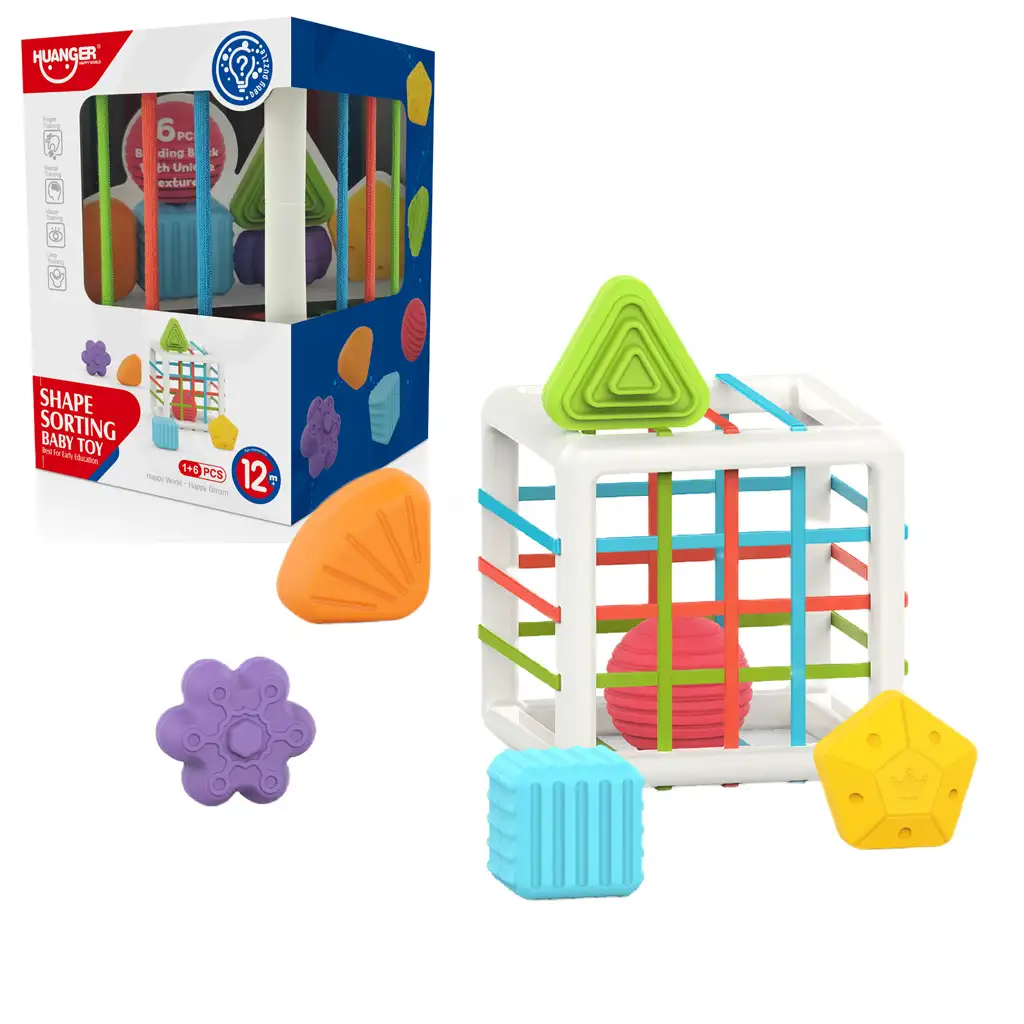 imagen de Happy World: Juguete de desarrollo de habilidades con formas divertidas 1
