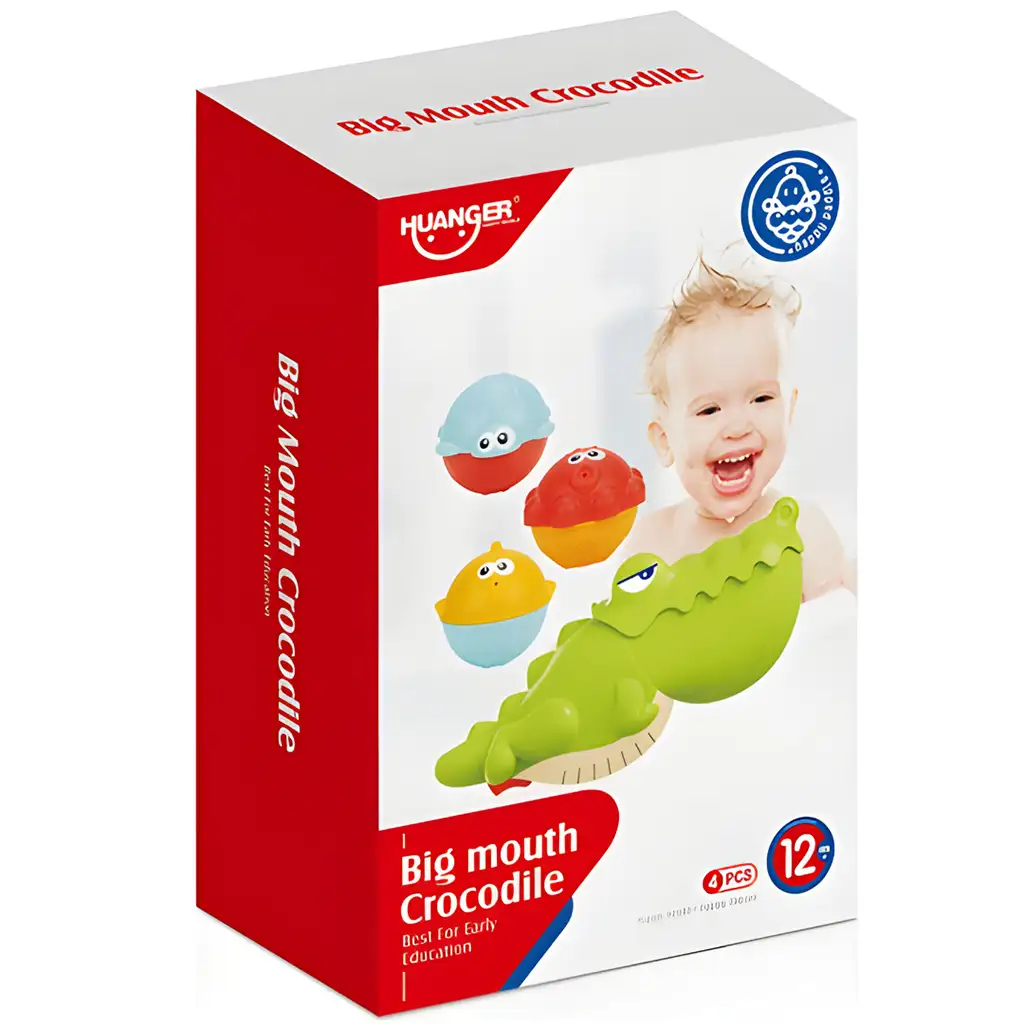 imagen de Happy World: Morcos Kroki juguete de baño con animales marinos 3