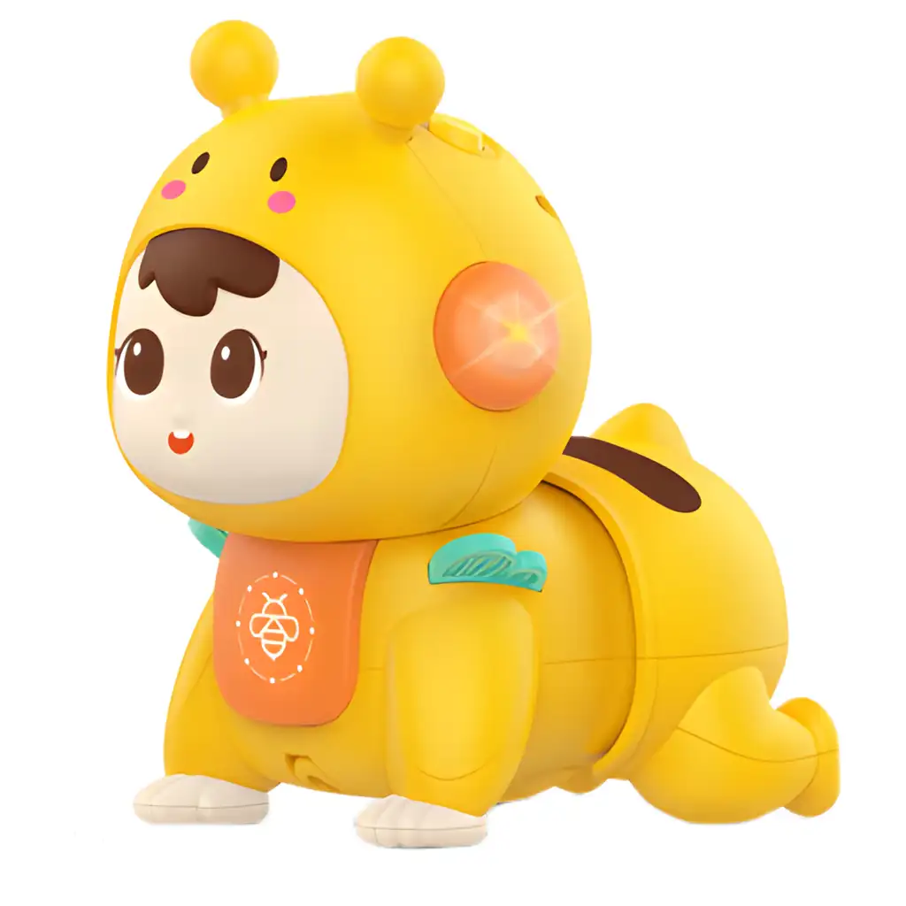 imagen de Happy World: Muñeca trepadora Tityi-Totyi con disfraz de abeja y sonido y luz 2