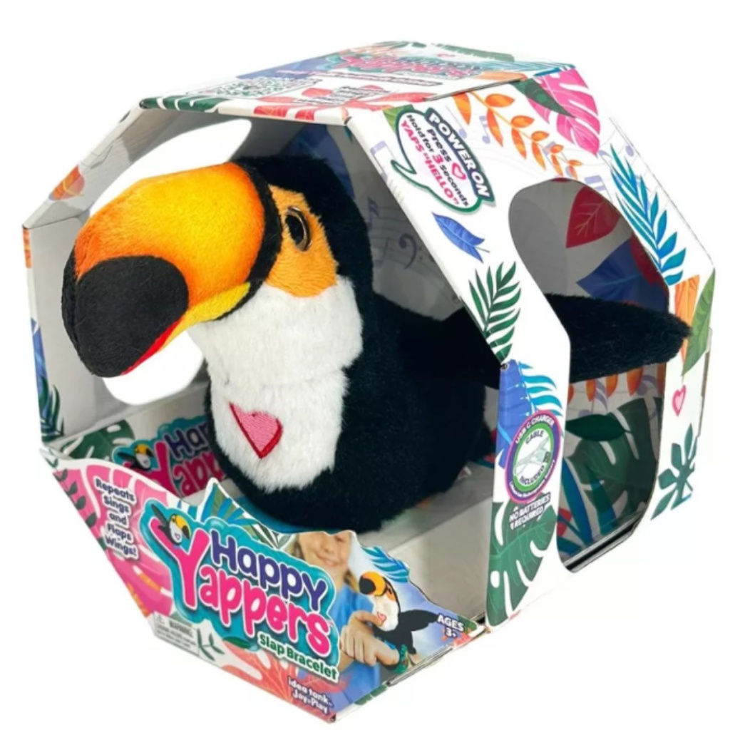 imagen de Happy Yappers peluche interactivo Tucán 1