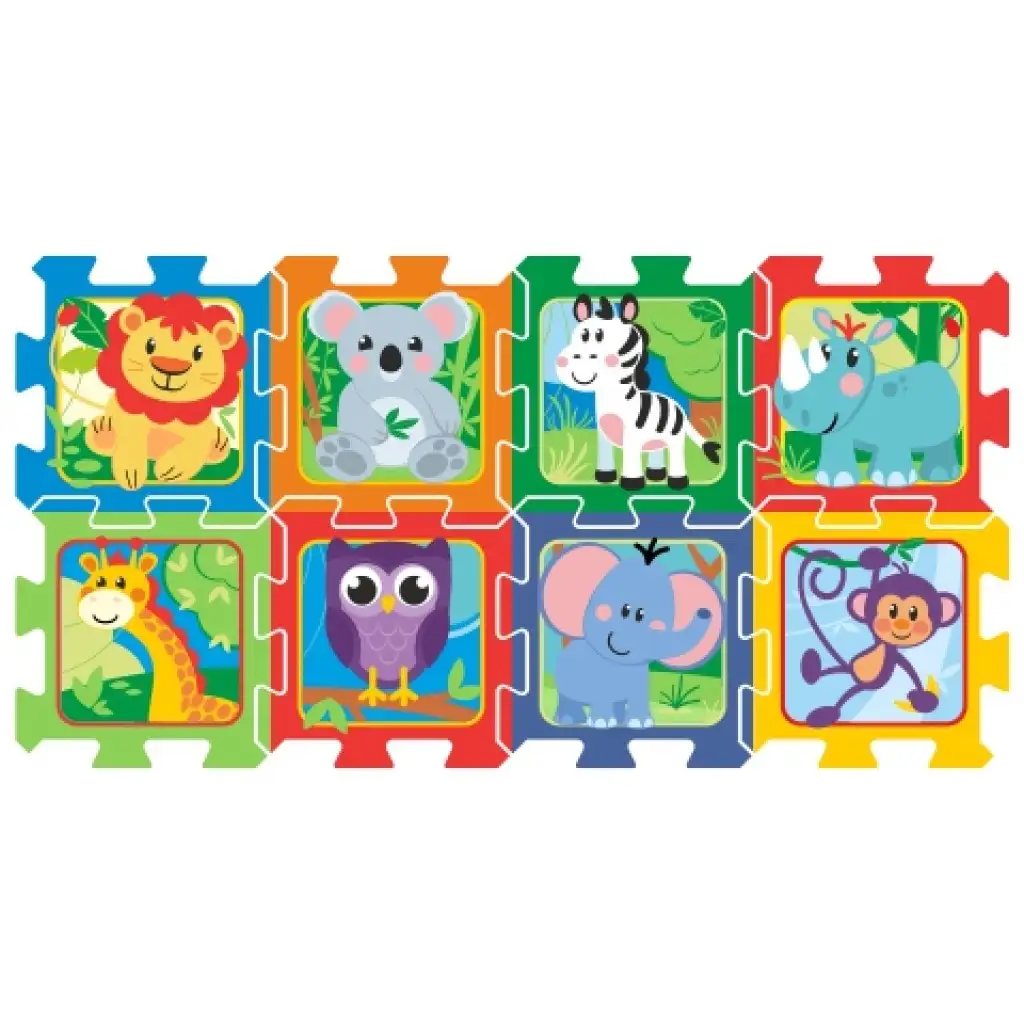 imagen de Happy Zoo - Zoológico Feliz puzzle de espuma 3